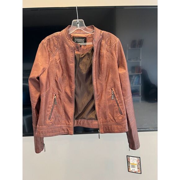 JouJou Vegan Leather jacket - Picture 1 of 2